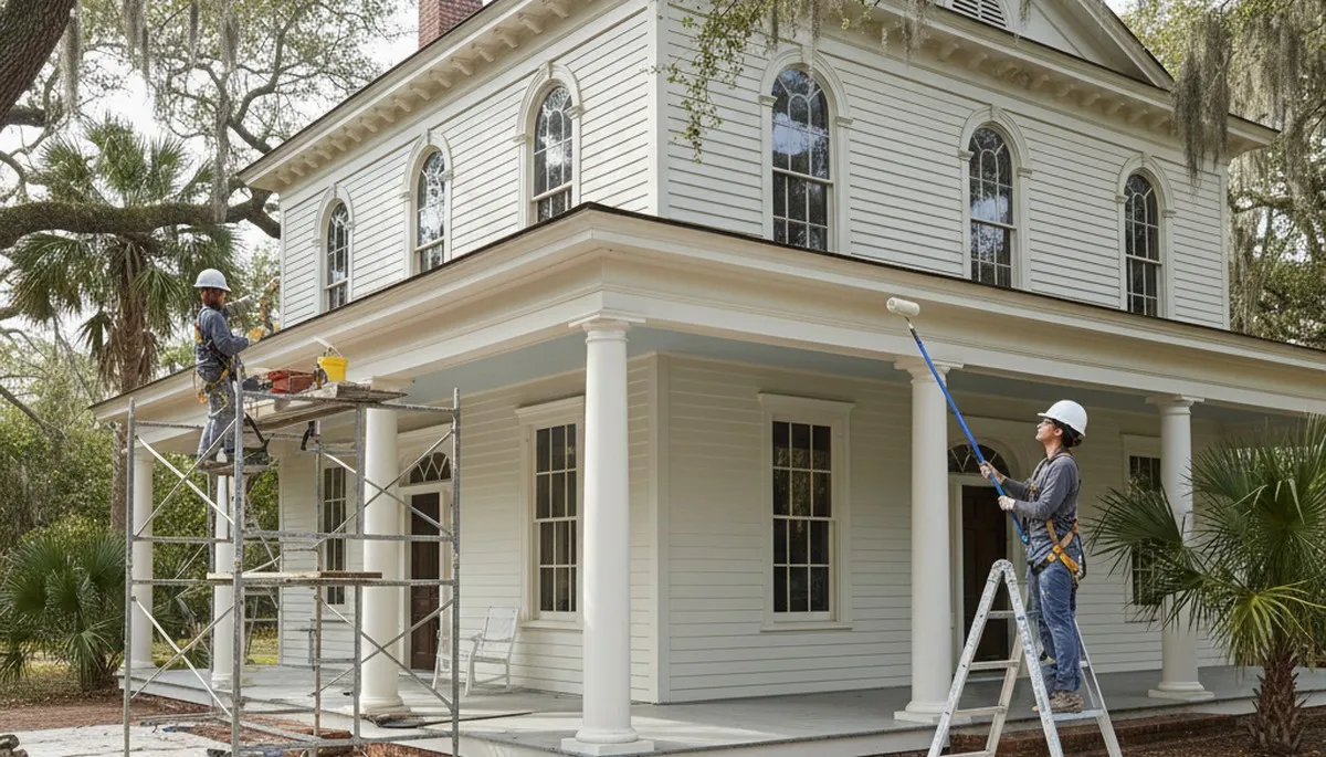 Charleston, SC painting contractor serving homes with professional interior and exterior painting services