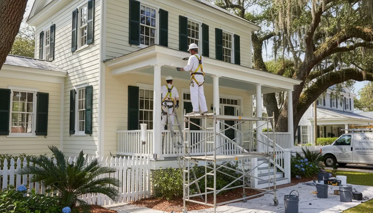 Charleston, SC painting contractors providing professional interior and exterior house painting services