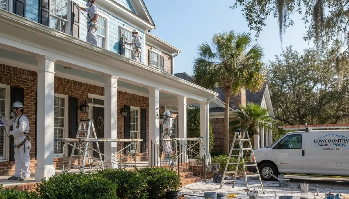 Charleston, SC painting contractor providing professional interior and exterior painting services