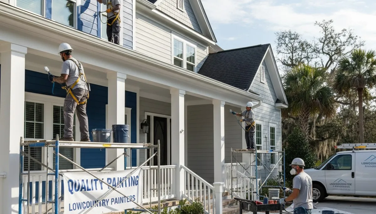 Professional painting service in Charleston, SC for interior and exterior home painting projects
