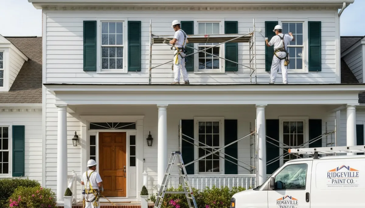 Charleston, SC painting contractor for interior and exterior house painting services