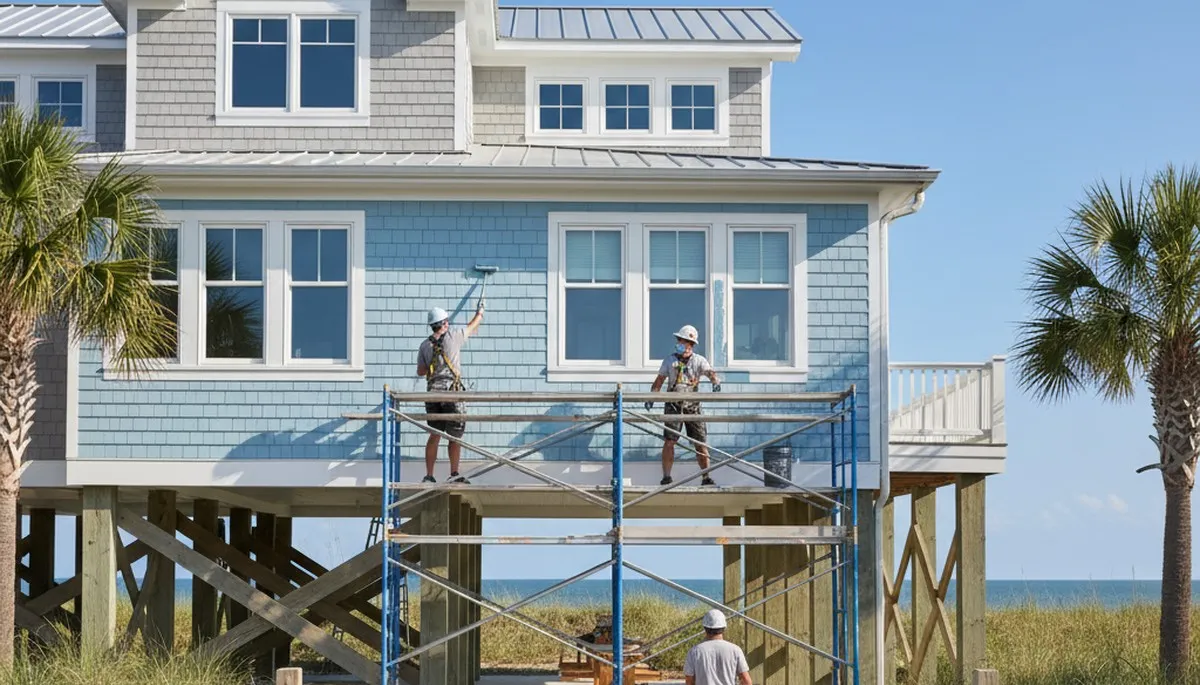 Charleston, SC painting contractors providing professional interior and exterior painting services