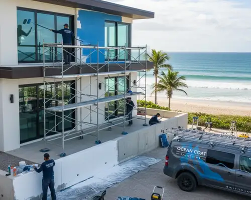 Coastal exterior painting in Charleston, SC by Charleston Painting Pros